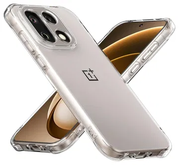 OnePlus 15 Hoesje Schokbestendig en Dun TPU Back Cover Transparant