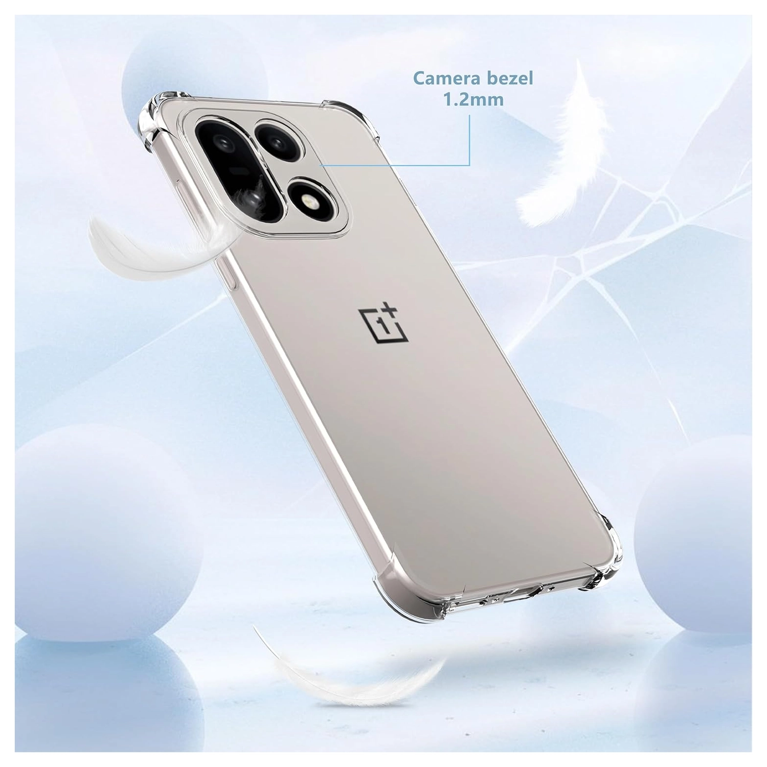 OnePlus 15 Hoesje Schokbestendig en Dun TPU Back Cover Transparant afbeelding 6