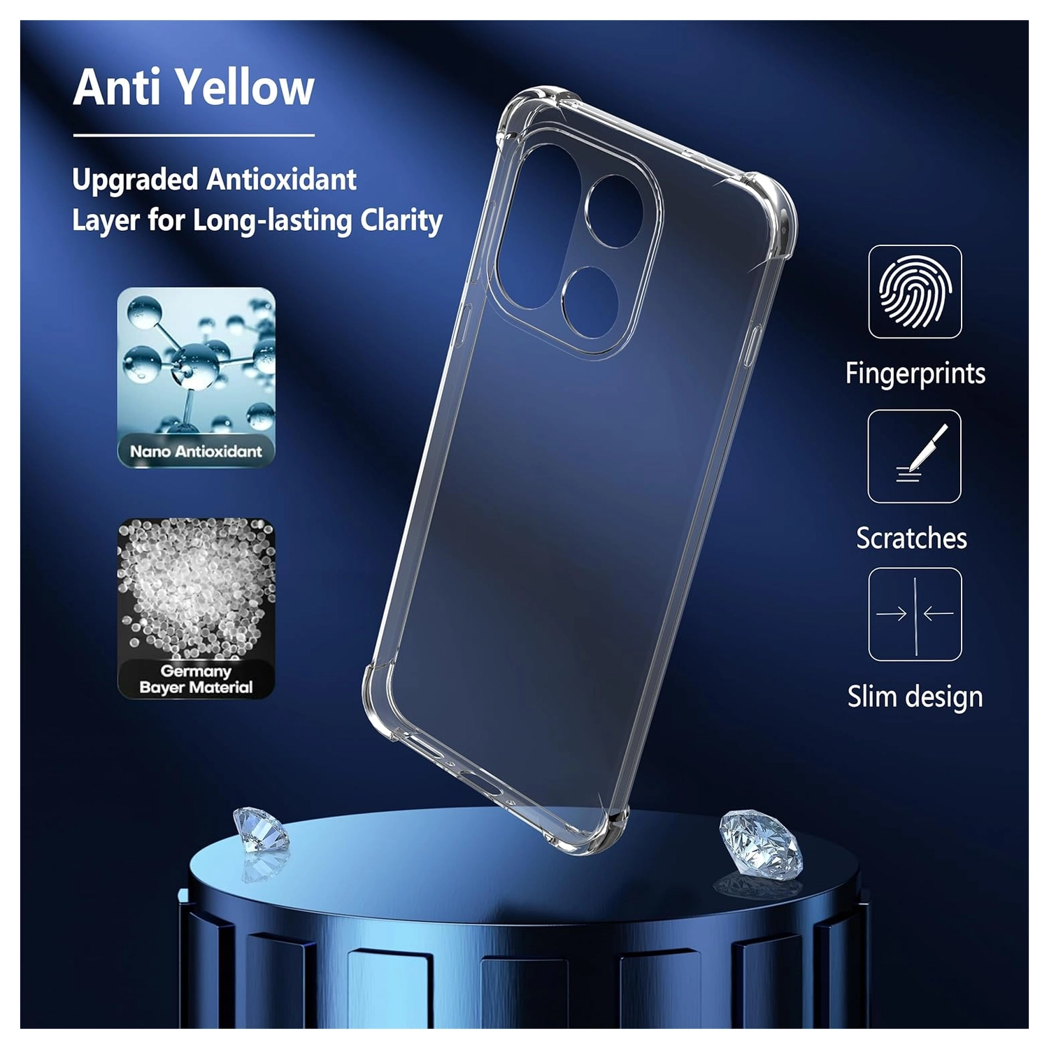 OnePlus 15 Hoesje Schokbestendig en Dun TPU Back Cover Transparant afbeelding 8