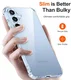 Samsung Galaxy S26 Hoesje Schokbestendig en Dun TPU Back Cover Transparant afbeelding 4