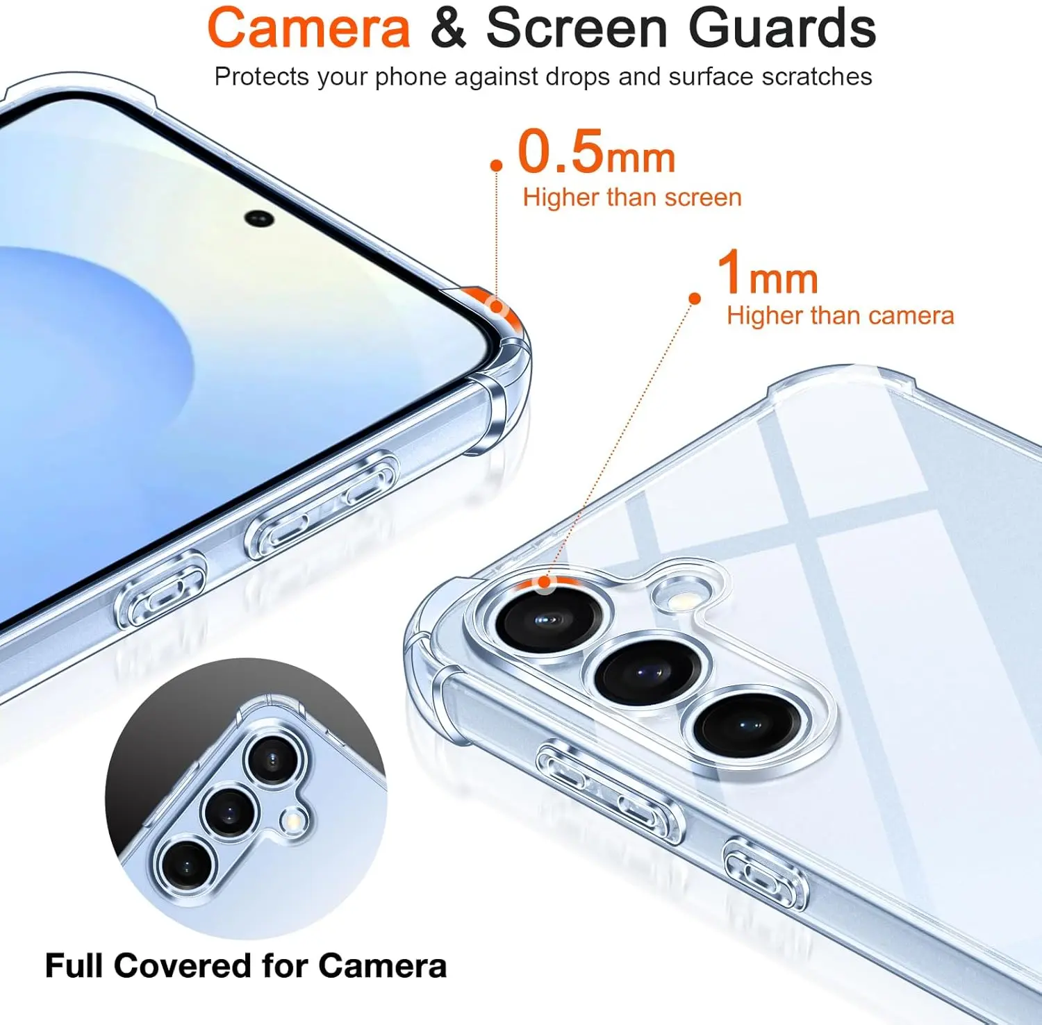 Samsung Galaxy S26 Hoesje Schokbestendig en Dun TPU Back Cover Transparant afbeelding 8