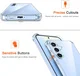 Samsung Galaxy S26 Hoesje Schokbestendig en Dun TPU Back Cover Transparant afbeelding 6