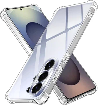Samsung Galaxy S26 Ultra Hoesje Schokbestendig en Dun TPU Back Cover Transparant