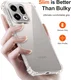 Oppo Find X9 Hoesje Schokbestendig en Dun TPU Back Cover Transparant afbeelding 5