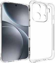 Oppo Find X9 Pro Hoesje Schokbestendig en Dun TPU Back Cover Transparant afbeelding