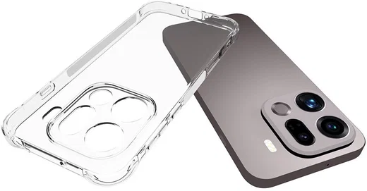 Oppo Find X9 Pro Hoesje Schokbestendig en Dun TPU Back Cover Transparant afbeelding 2