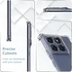 Motorola Edge 60 Neo Hoesje Schokbestendig en Dun TPU Back Cover Transparant afbeelding 4