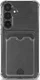 Samsung Galaxy S26 Hoesje Dun TPU met Pasjeshouder Back Cover Transparant afbeelding 8