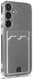 Samsung Galaxy S26 Hoesje Dun TPU met Pasjeshouder Back Cover Transparant afbeelding 9