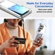 Samsung Galaxy S26 Ultra Hoesje Dun TPU met Pasjeshouder Back Cover Transparant afbeelding 5