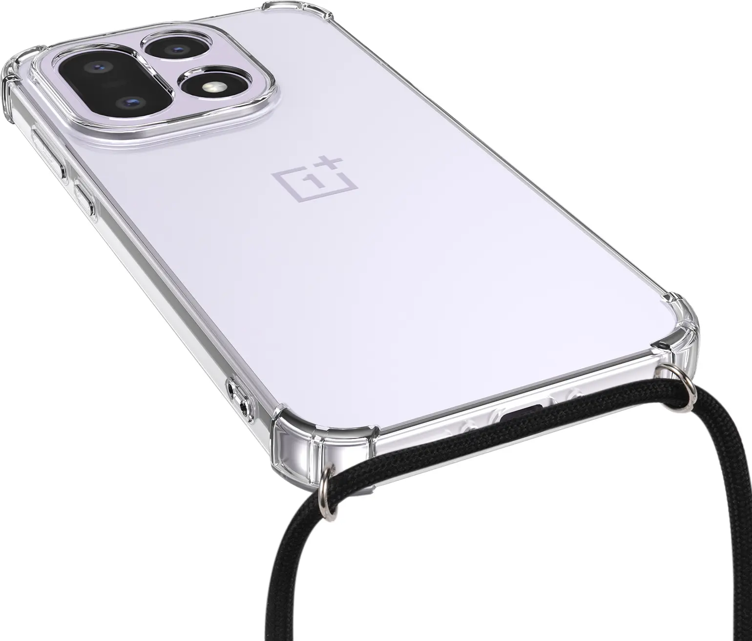 OnePlus 15 Hoesje met Koord Schokbestendig TPU Transparant afbeelding 4