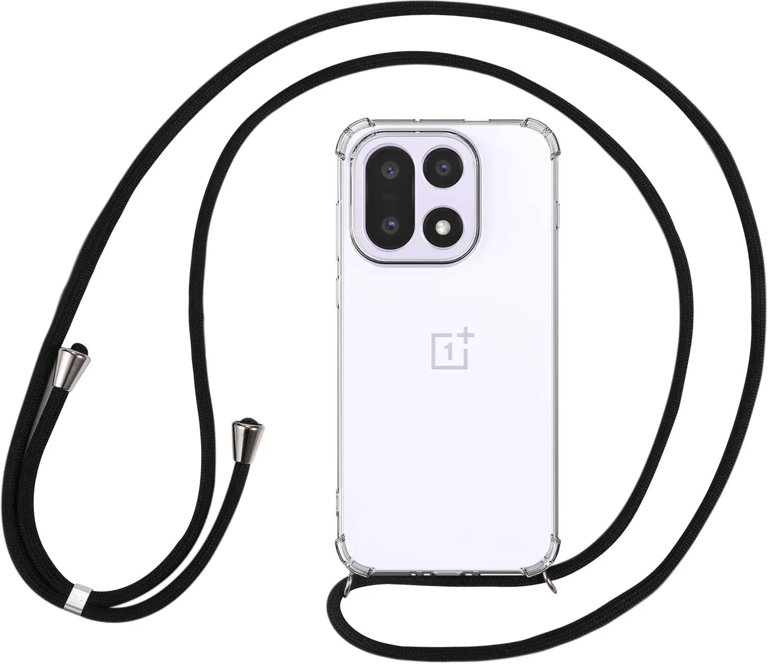 OnePlus 15 Hoesje met Koord Schokbestendig TPU Transparant afbeelding 5