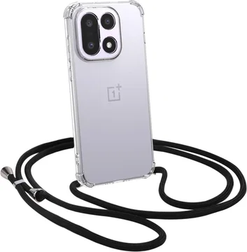 OnePlus 15 Hoesje met Koord Schokbestendig TPU Transparant