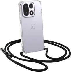 OnePlus 15 Hoesje met Koord Schokbestendig TPU Transparant afbeelding
