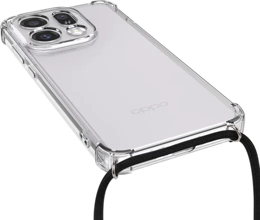 Oppo Find X9 Hoesje met Koord Schokbestendig TPU Transparant afbeelding 4