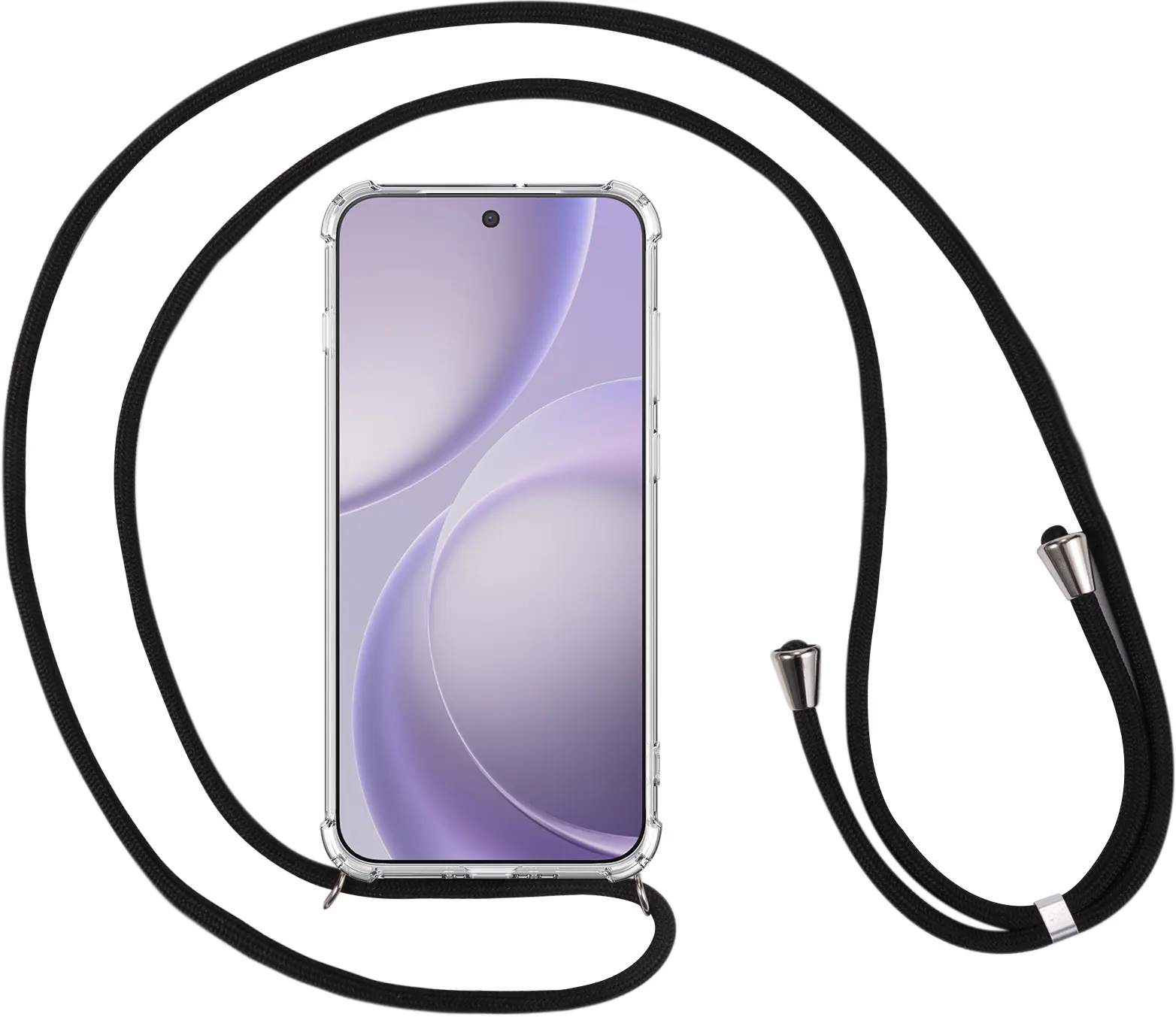 Oppo Find X9 Hoesje met Koord Schokbestendig TPU Transparant afbeelding 6