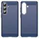 Samsung Galaxy S26 Hoesje Geborsteld TPU Flexibele Back Cover Blauw afbeelding 7