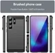 Samsung Galaxy S26 Ultra Hoesje Geborsteld TPU Flexibele Back Cover Zwart afbeelding 10