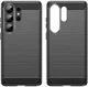 Samsung Galaxy S26 Ultra Hoesje Geborsteld TPU Flexibele Back Cover Zwart afbeelding 9
