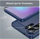 Samsung Galaxy S26 Ultra Hoesje Geborsteld TPU Flexibele Back Cover Blauw afbeelding 7