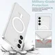 Samsung Galaxy S26 Hoesje Hard Back Cover met MagSafe Transparant afbeelding 4