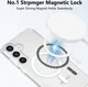 Samsung Galaxy S26 Hoesje Hard Back Cover met MagSafe Transparant afbeelding 2