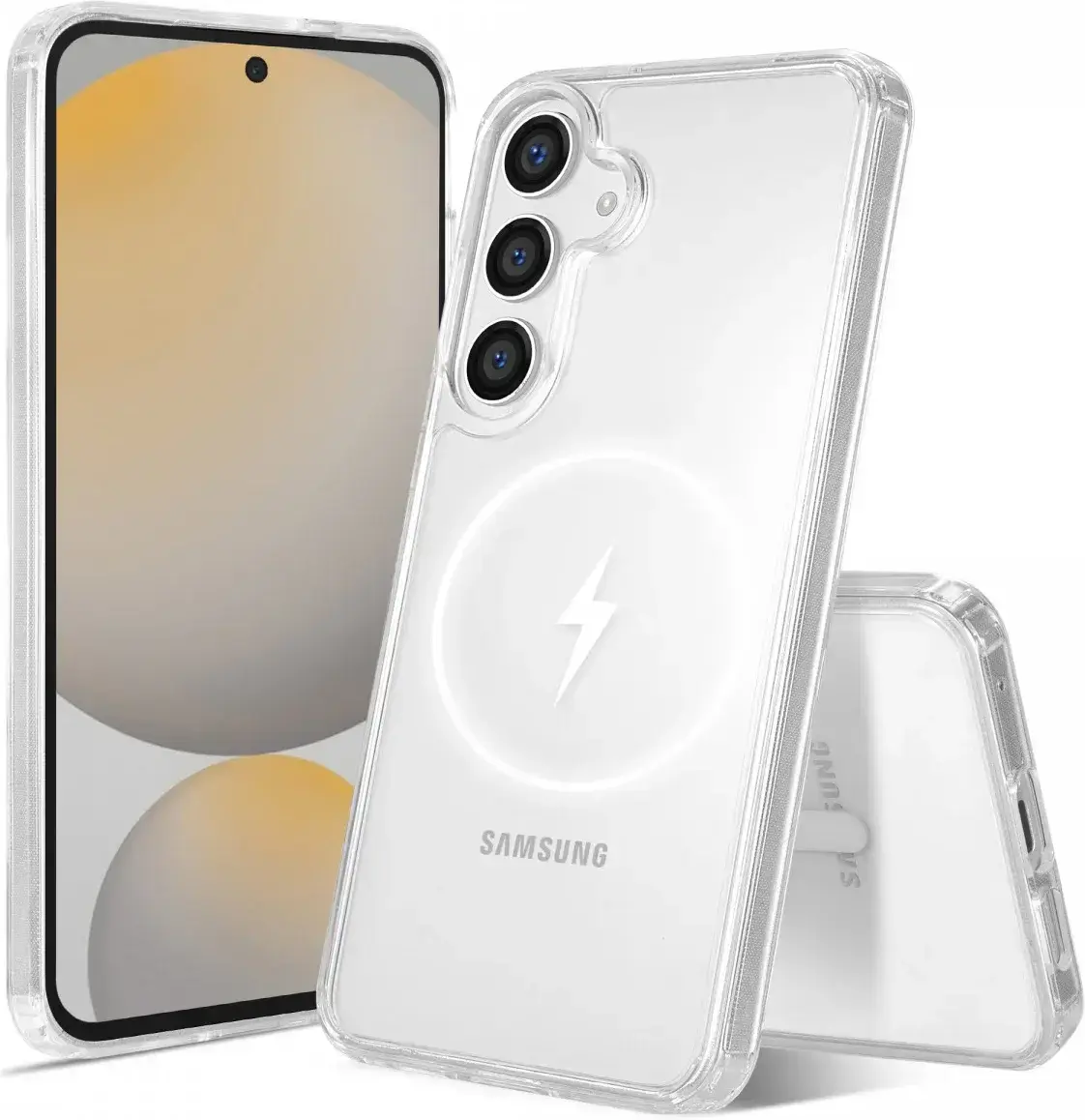 Samsung Galaxy S26 Plus Hoesje Hard Back Cover met MagSafe Transparant afbeelding 8