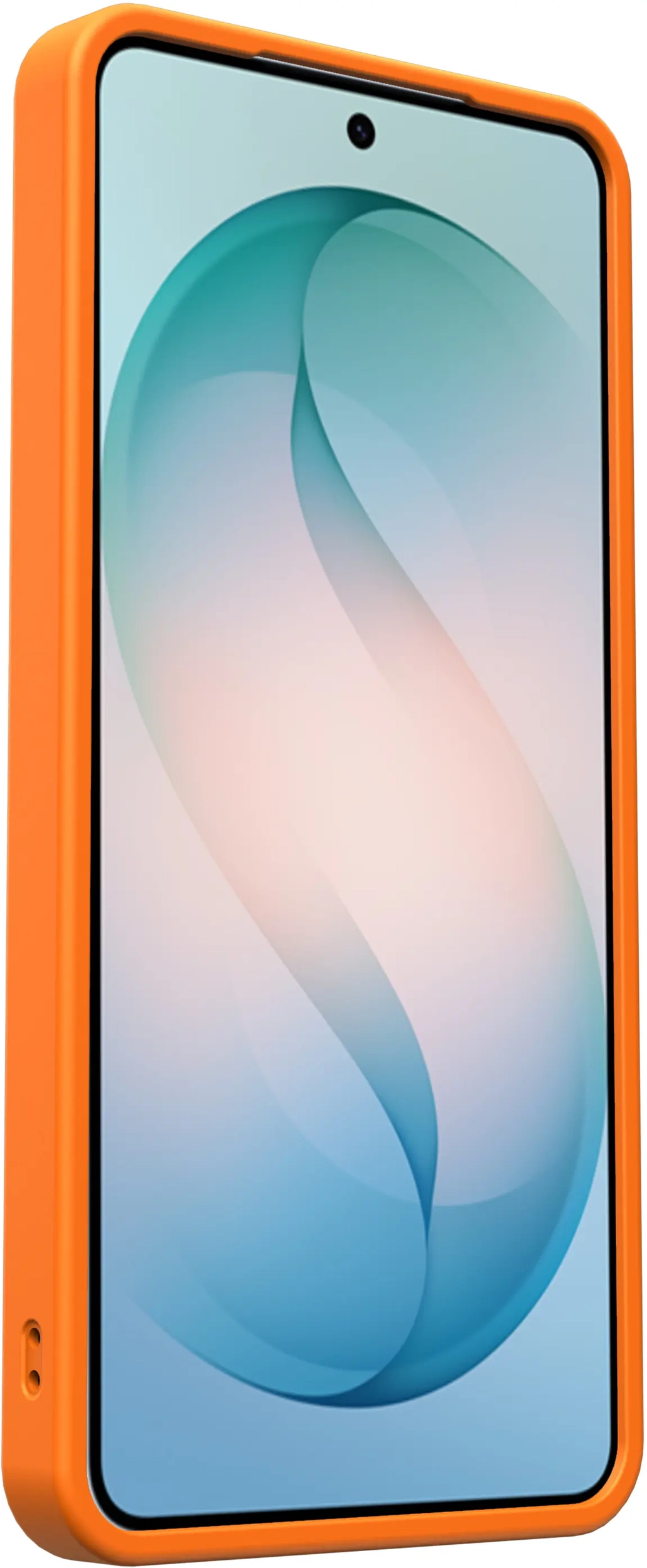 Samsung Galaxy S26 Hoesje met MagSafe Back Cover Matte Oranje afbeelding 15