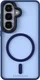 Samsung Galaxy S26 Hoesje met MagSafe Back Cover Matte Blauw afbeelding 10