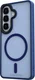 Samsung Galaxy S26 Hoesje met MagSafe Back Cover Matte Blauw afbeelding 11