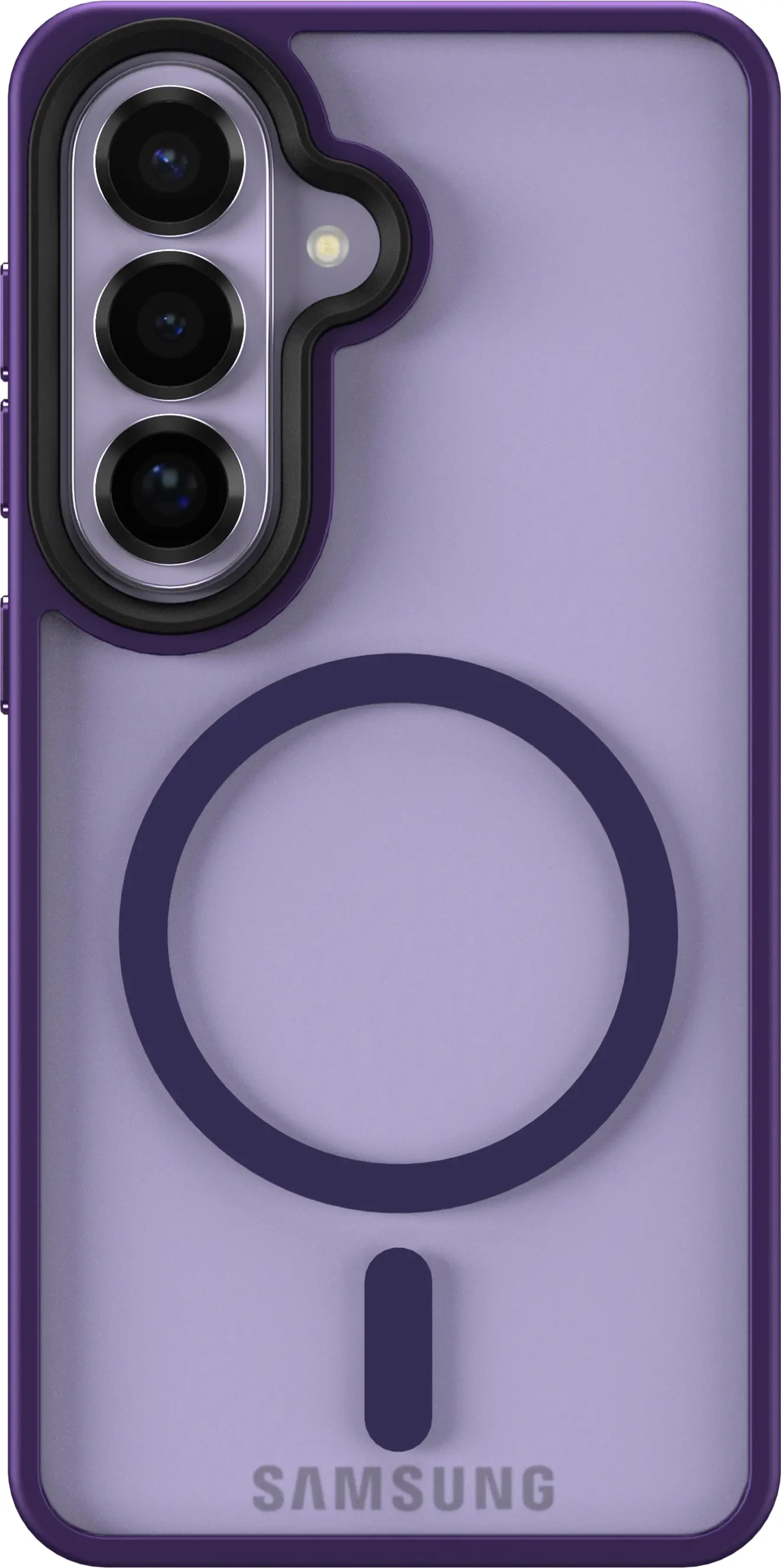 Samsung Galaxy S26 Hoesje met MagSafe Back Cover Matte Paars afbeelding 10