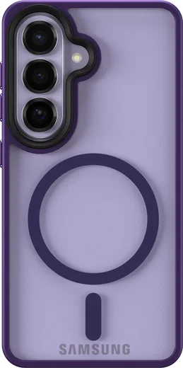 Samsung Galaxy S26 Hoesje met MagSafe Back Cover Matte Paars afbeelding 10