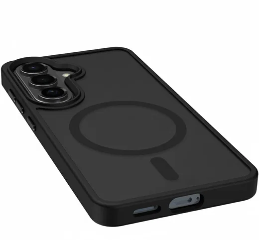 Samsung Galaxy S26 Hoesje met MagSafe Back Cover Matte Zwart afbeelding 15