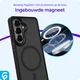 Samsung Galaxy S26 Hoesje met MagSafe Back Cover Matte Zwart afbeelding 8