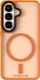 Samsung Galaxy S26 Plus Hoesje met MagSafe Back Cover Matte Oranje afbeelding 10