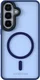 Samsung Galaxy S26 Plus Hoesje met MagSafe Back Cover Matte Blauw afbeelding 11