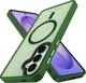 Samsung Galaxy S26 Plus Hoesje met MagSafe Back Cover Matte Groen afbeelding 9