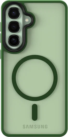 Samsung Galaxy S26 Plus Hoesje met MagSafe Back Cover Matte Groen afbeelding 10