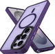 Samsung Galaxy S26 Ultra Hoesje met MagSafe Back Cover Matte Paars afbeelding 9