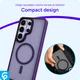 Samsung Galaxy S26 Ultra Hoesje met MagSafe Back Cover Matte Paars afbeelding 8