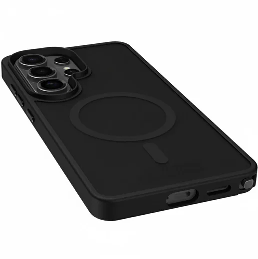 Samsung Galaxy S26 Ultra Hoesje met MagSafe Back Cover Matte Zwart afbeelding 10