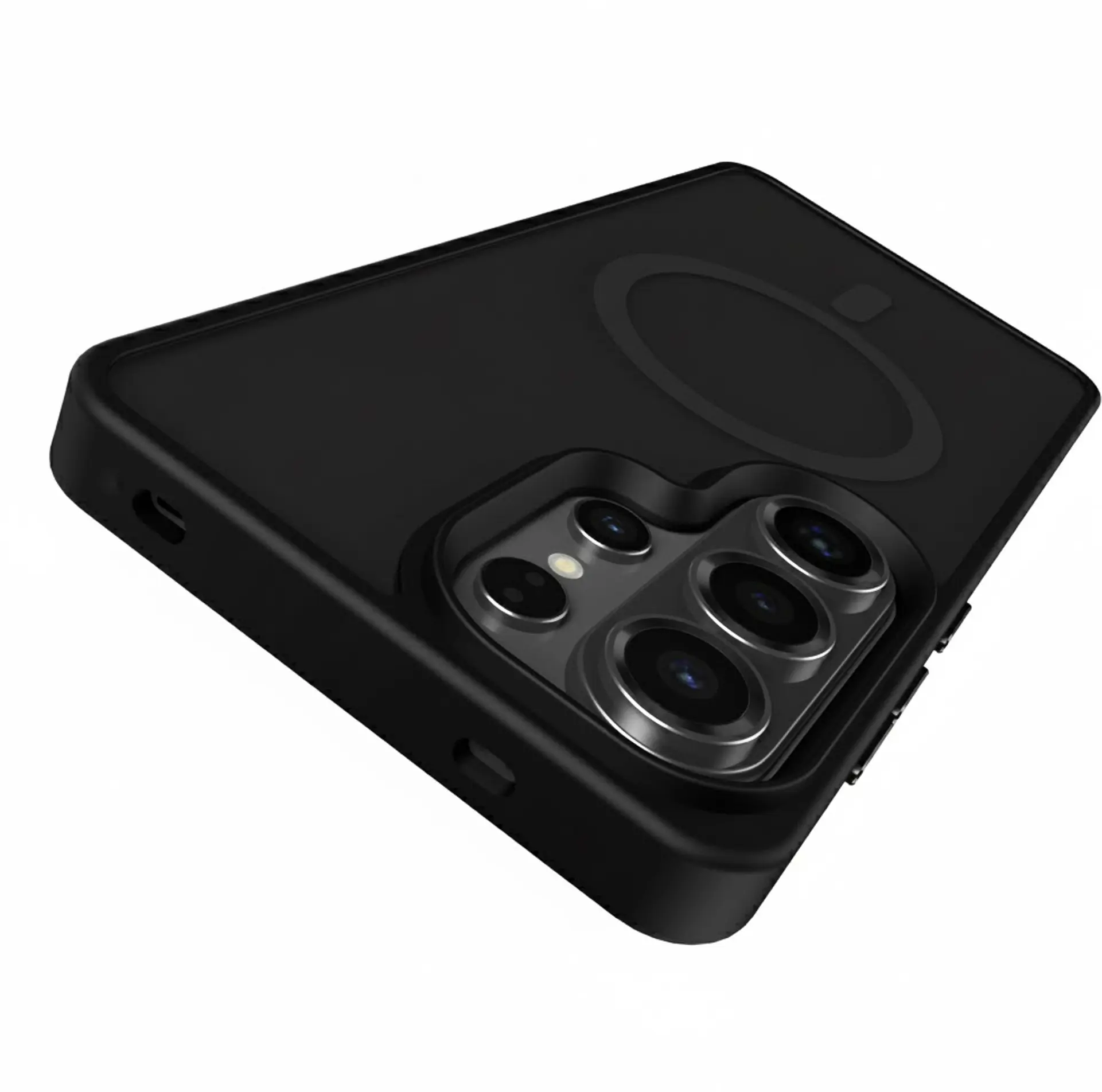 Samsung Galaxy S26 Ultra Hoesje met MagSafe Back Cover Matte Zwart afbeelding 15