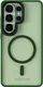 Samsung Galaxy S26 Ultra Hoesje met MagSafe Back Cover Matte Groen afbeelding 11