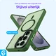 Samsung Galaxy S26 Ultra Hoesje met MagSafe Back Cover Matte Groen afbeelding 2