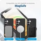 Samsung S26 Plus Hoesje Dual-Layer Hybride Back Cover met MagSafe / Qi2 Zwart afbeelding 5