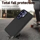 Samsung S26 Ultra Hoesje Dual-Layer Hybride Back Cover met MagSafe / Qi2 Zwart afbeelding 4