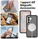 Samsung Galaxy S26 Hoesje Full Protect 360° Cover met MagSafe / Qi2 Zwart afbeelding 6