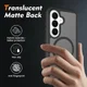 Samsung Galaxy S26 Hoesje Full Protect 360° Cover met MagSafe / Qi2 Zwart afbeelding 2