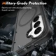 Samsung Galaxy S26 Hoesje Full Protect 360° Cover met MagSafe / Qi2 Zwart afbeelding 3