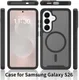 Samsung Galaxy S26 Hoesje Full Protect 360° Cover met MagSafe / Qi2 Zwart afbeelding 7